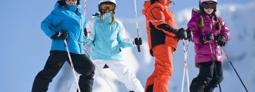 Прості способи навчити дитину кататися на лижах